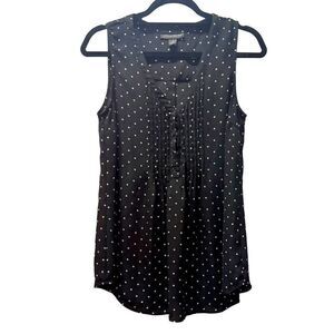 A Pea in the Pod Black Polka Dot Blouse